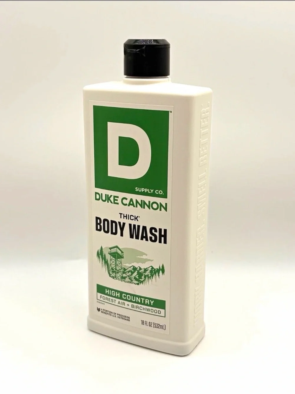 Duke Cannon High Country Thick Body Wash — Green